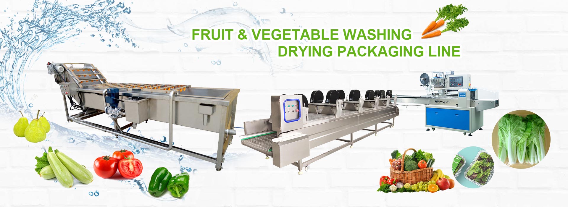 fruit and vegetable processing line
