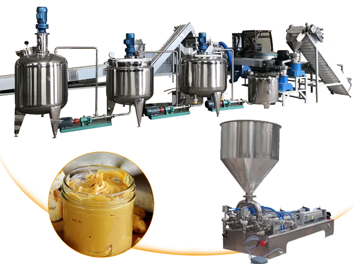 Machine de fabrication de beurre de cacahuète