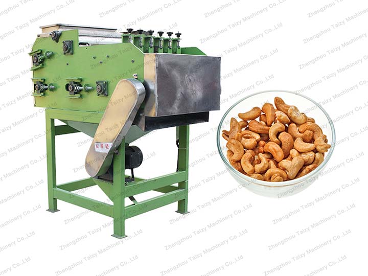 Cashew nut shelling machine