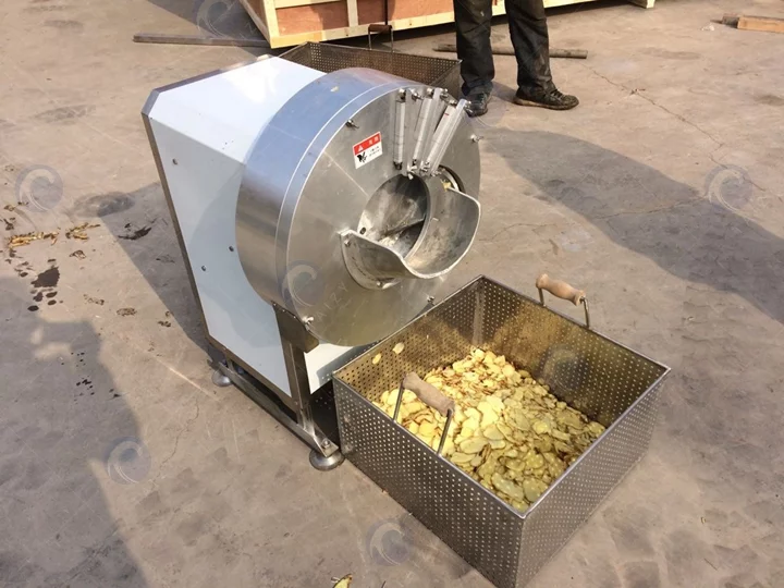 Máquina automática de fatiar chips de banana à venda 1