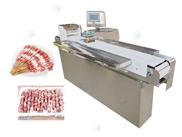 Machine à brochettes de viande