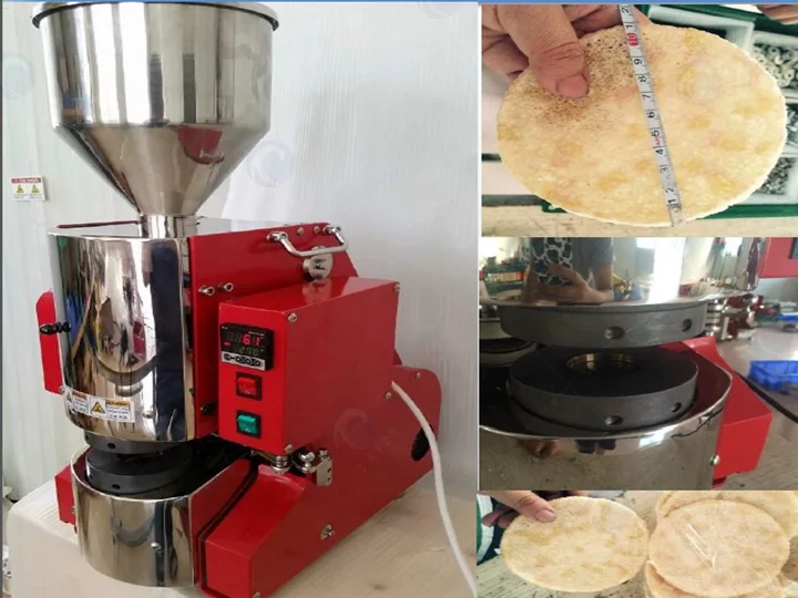 automatic puffed rice cake making machine