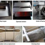 details of the fish meat separator